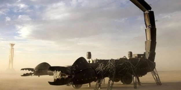 Dev akrep görenleri hayrete düşürdü!