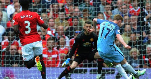 Dev derbi Manchester City'nin 2-1