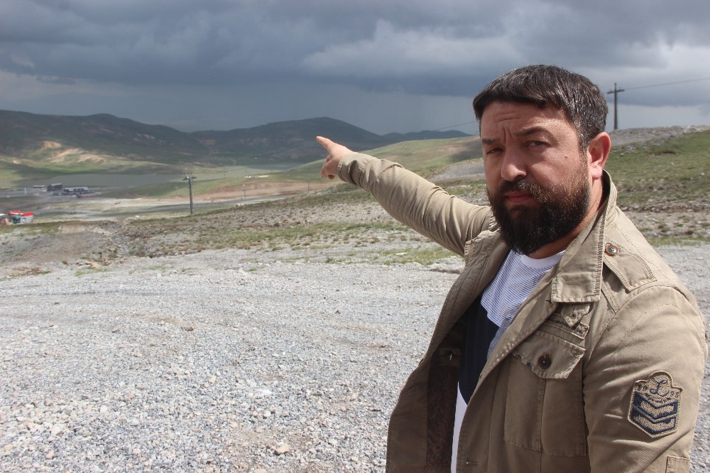 Dev hortumu gören Erciyes A.Ş. personeli o anları anlattı 