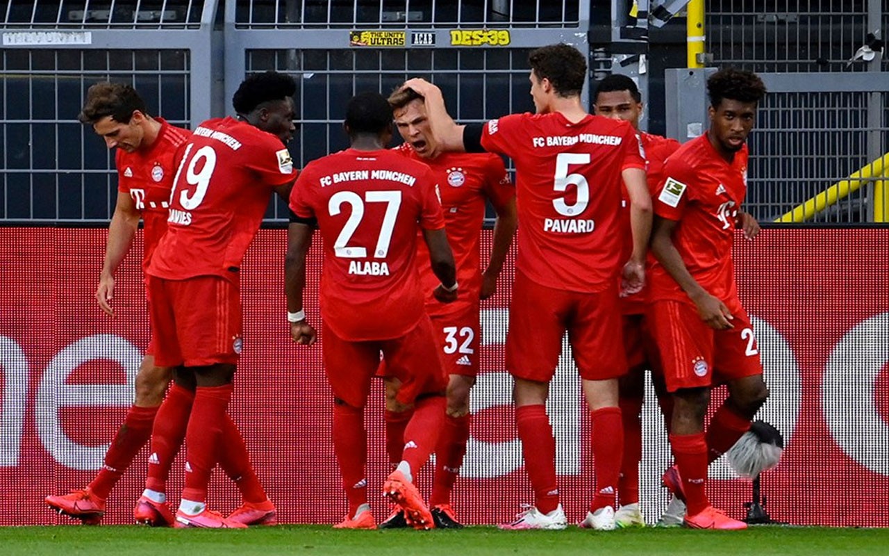 Dev maçta Bayern Dortmund'u tek golle geçti