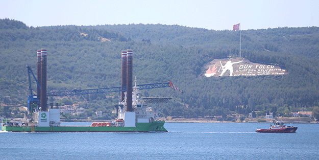 Dev platform Çanakkale'den geçti