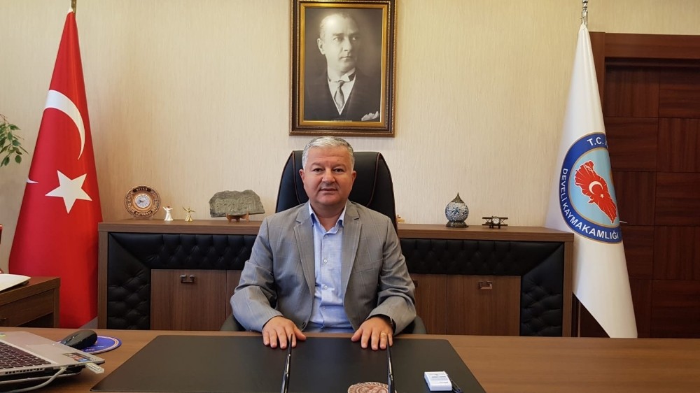 Develi Kaymakamı Duru Kurban Bayramı Münasebetiyle bir mesaj Yayımladı 