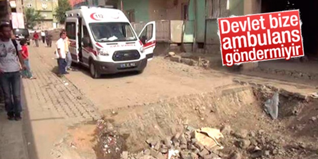 Devlet ambulans gönderemiyor!