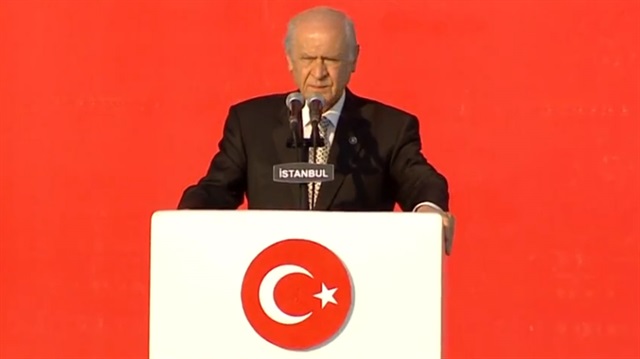 Devlet Bahçeli: Bahtiyarım çünkü...