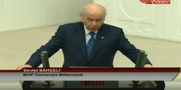 Devlet Bahçeli böyle yemin etti