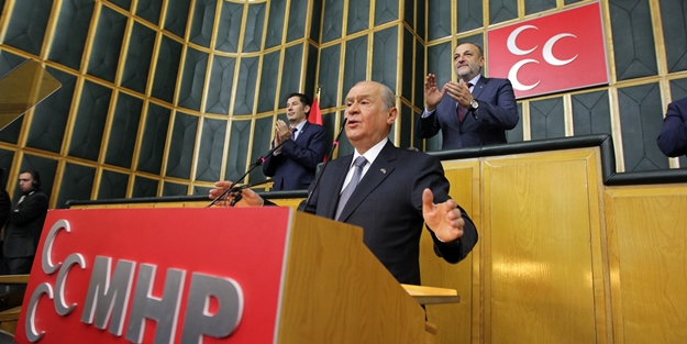 Devlet Bahçeli grup toplantısında bağırdı