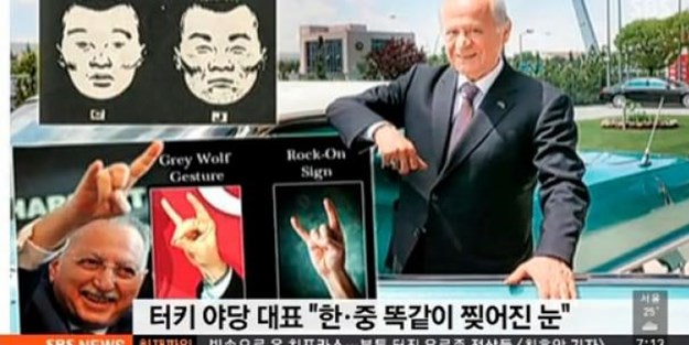 Devlet Bahçeli, Güney Kore'de gündeme oturdu