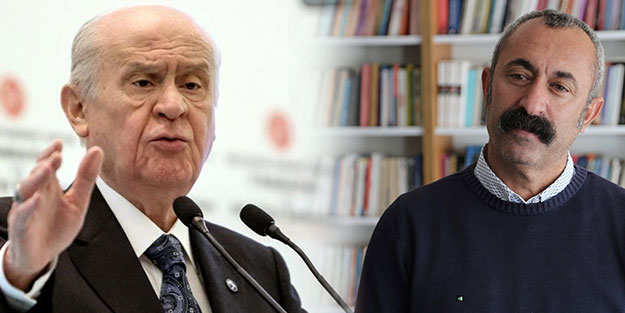 Devlet Bahçeli, Komünist Başkan'ı topa tuttu