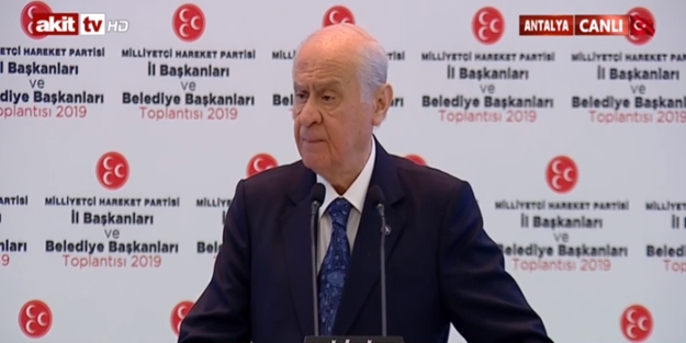 Devlet Bahçeli önemli açıklamalarda bulundu