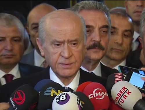 Devlet Bahçeli o sözleriyle kimi tehdit etti! İşte ilk ifadesi