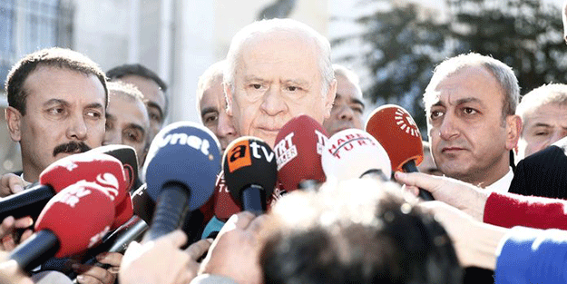 Devlet Bahçeli oyunu kullandı