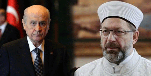 Devlet Bahçeli'den Ali Erbaş açıklaması