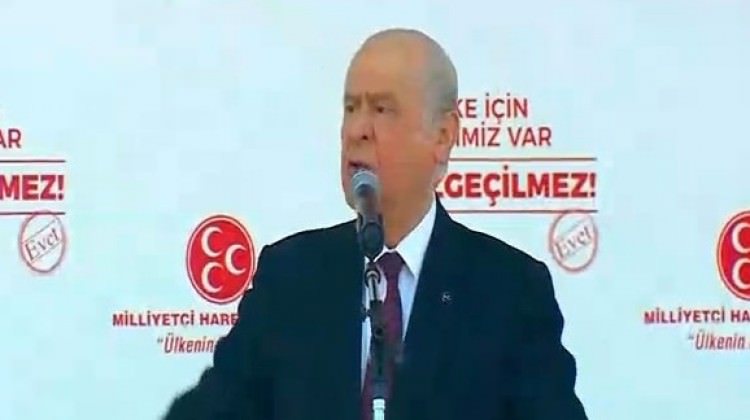 Bahçeli: Adam değilsin Kılıçdaroğlu!