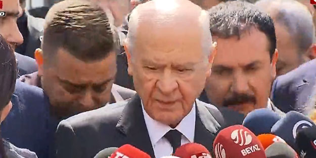 Bahçeli'den muhabirin sorusuna müthiş cevap