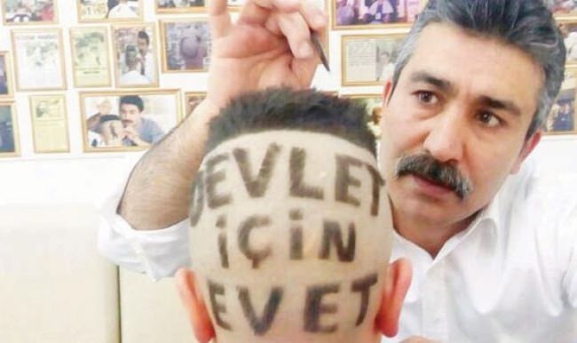 Devlet Bahçeli'ye kuaföründen tıraşlı destek