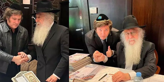 Devlet başkanlığını kazandı! Yahudi ayinine katıldı!