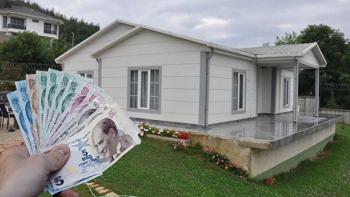 Devlet para musluklarını açtı! Prefabrik ev yaptırmak isteyenlere büyük müjde! Başvuru yapmak yeterli