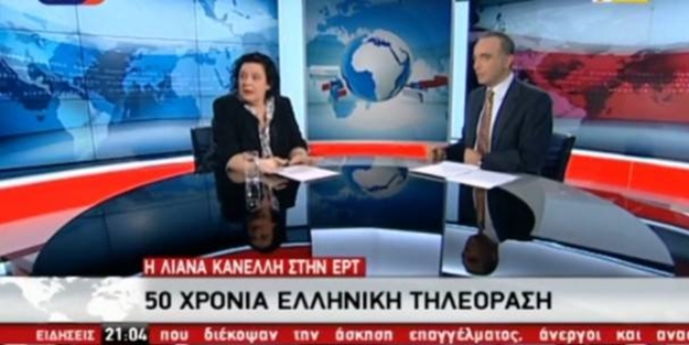 Anarşistler canlı yayını bastı