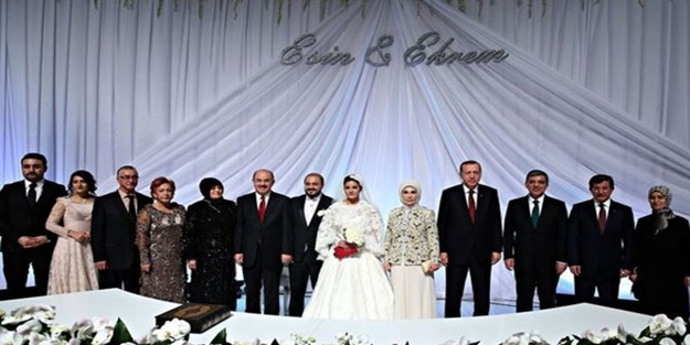 Devletin zirvesi bu düğünde buluştu!