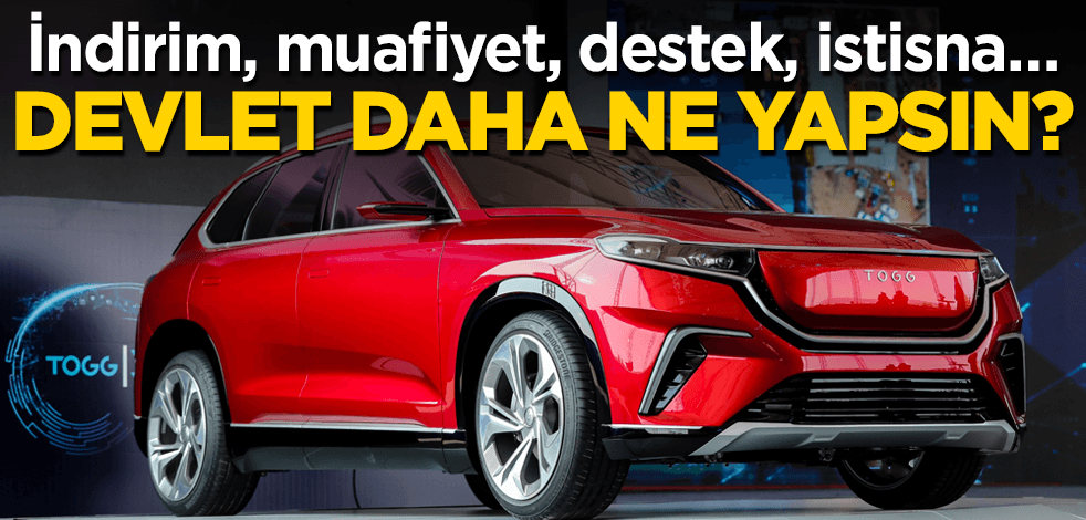 Devletten TOGG için bir 