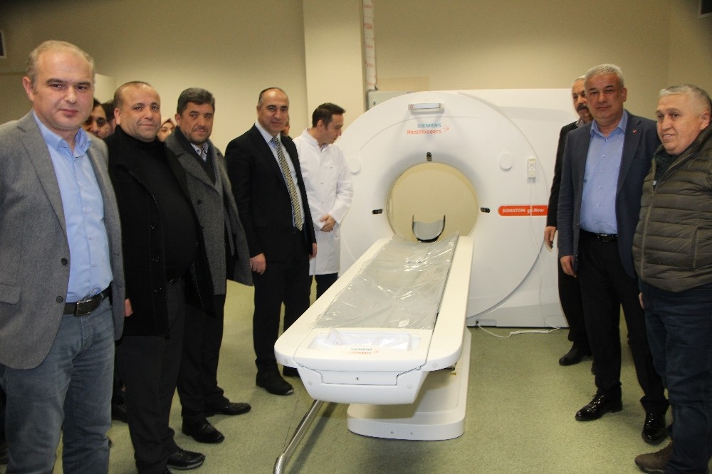 Devrek Devlet Hastanesi Tomografı cihazına kavuştu 