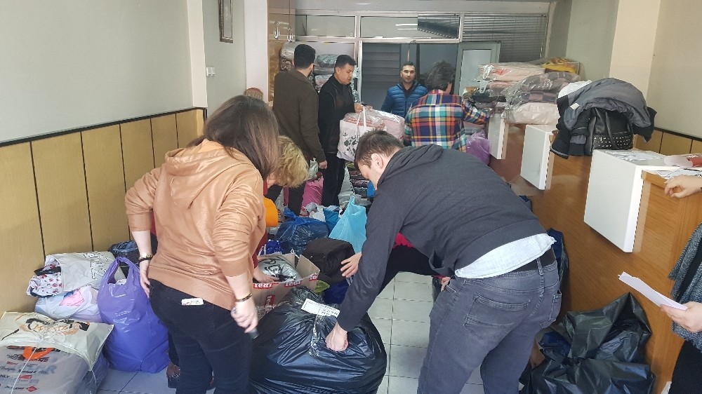 Devrek’te Elazığ’a yardım kampanyası başlatıldı 
