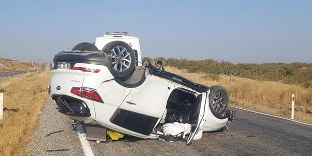 Devrilen otomobilde hayatını kaybetti! Trafik kazasında 1 ölü, 2 yaralı