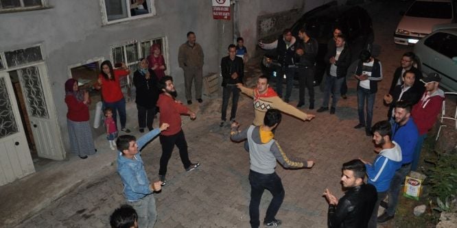 Simav’da asker uğurlama