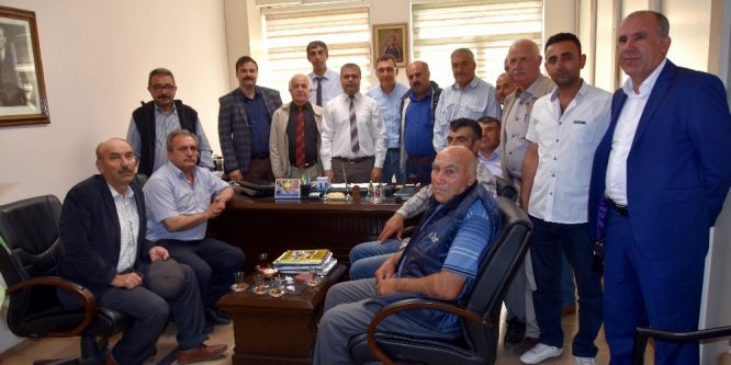Salihli’de muhtarlar istişarede bulundu