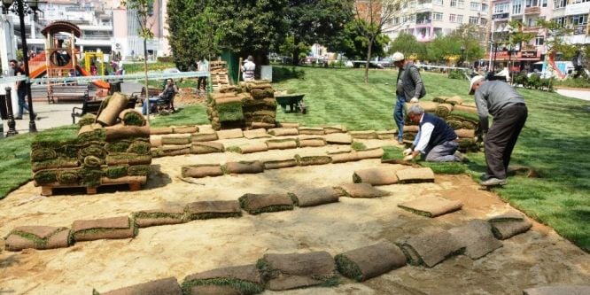 Sabri Yalım Parkı yenilendi