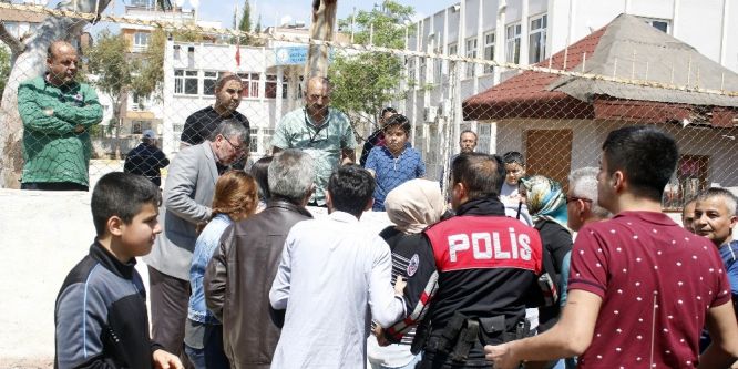 Trafik kavgası karakolda bitti