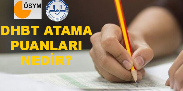 DHBT atamaları ne zaman? DHBT alım kontenjanları, DHBT alım puanları 2021