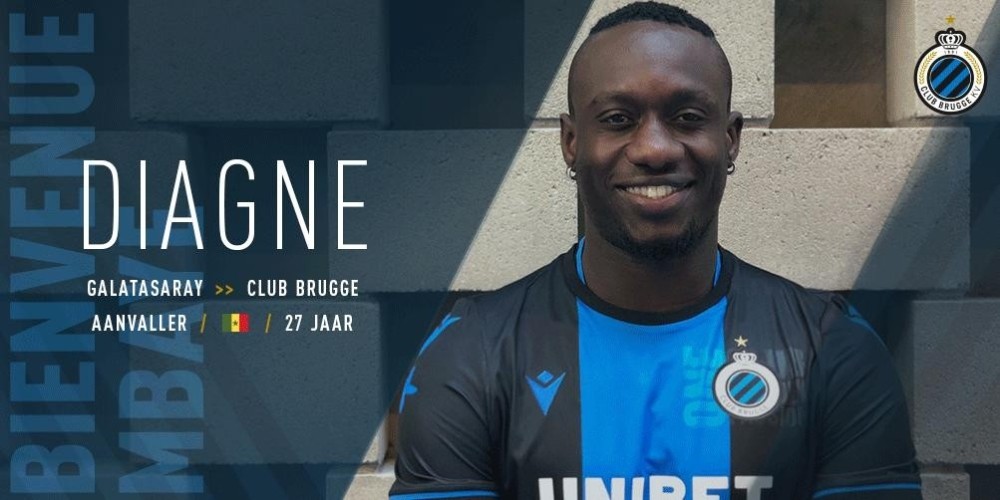Diagne resmen Club Brugge’de 