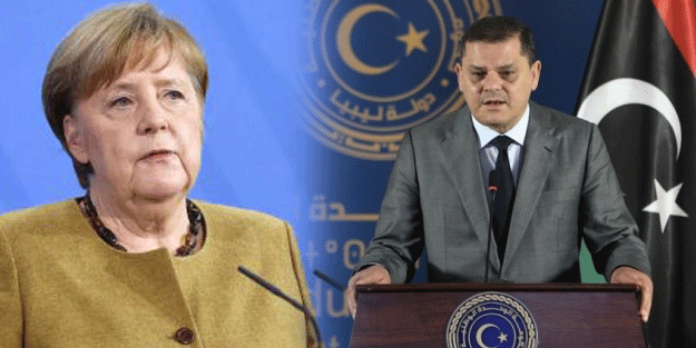 Dibeybe ile Merkel arasında kritik görüşme