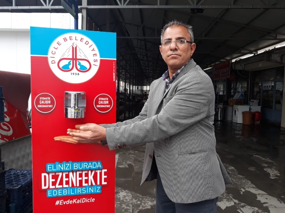 Dicle’de korona virüs önlemleri arttırıldı 