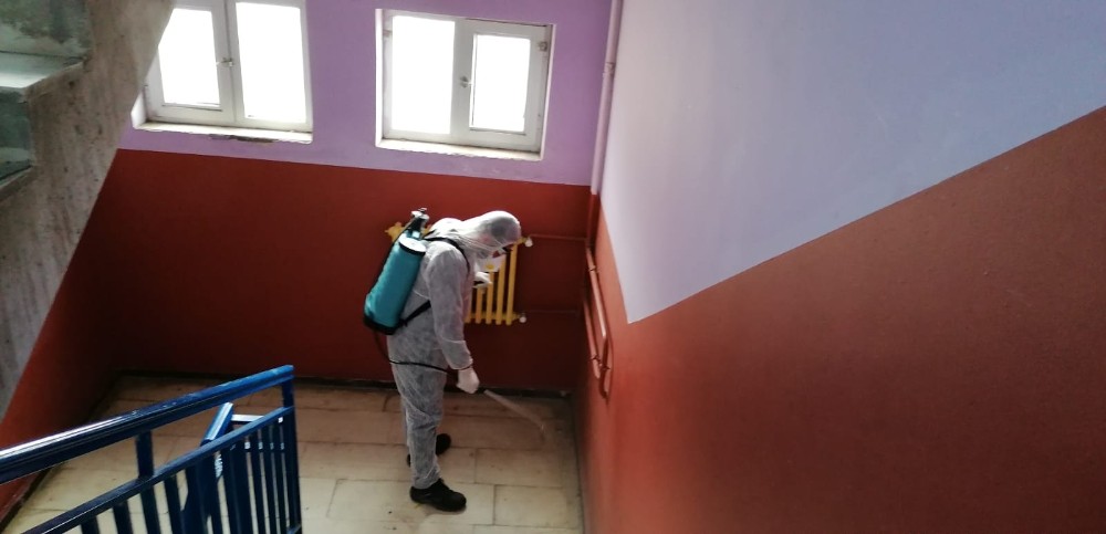 Dicle’de okullar dezenfekte edildi 