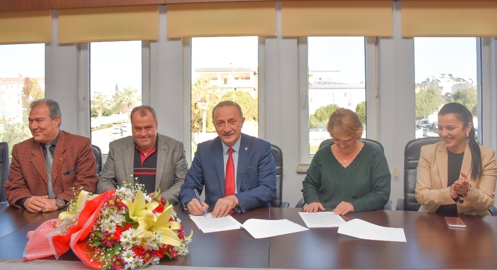 Didim Belediyesi ile Tüm Bel Sen arasında toplu iş sözleşmesi imzalandı 