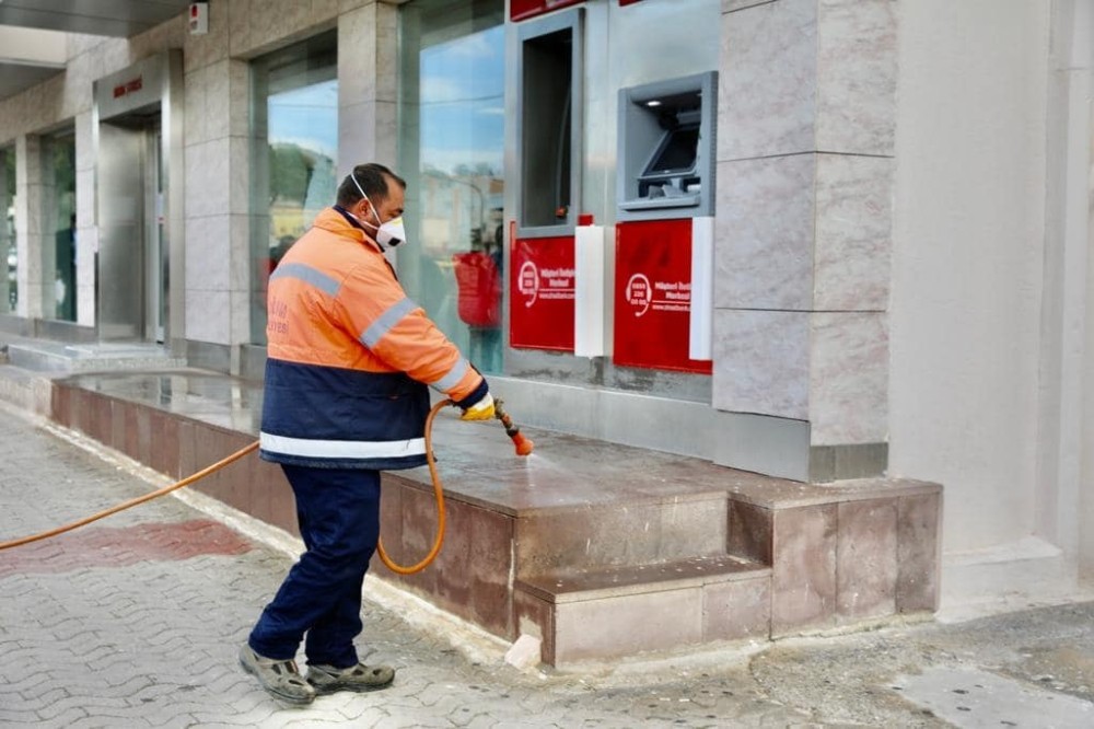 Didim Belediyesinde virüse karşı sıkı tedbirler almayı sürdürüyor 