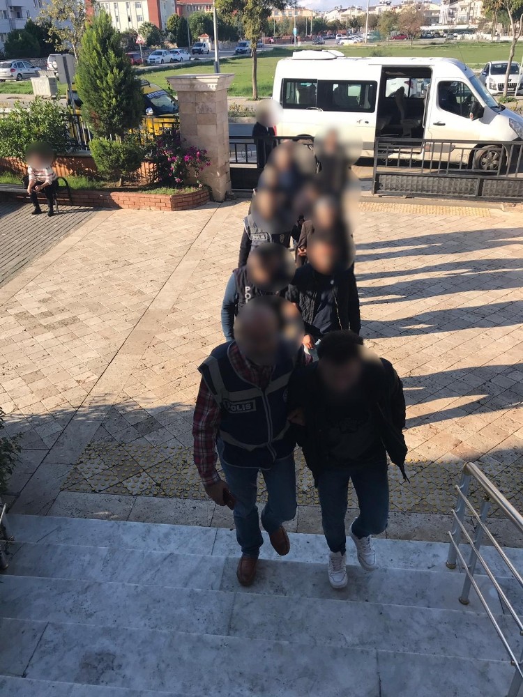 Didim polisinden aranan şüphelilere şok baskın 