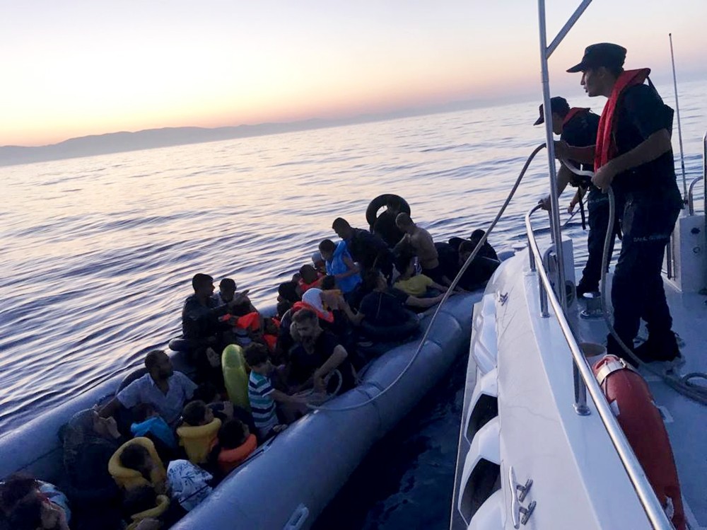 Didim’de 41 göçmen yakalandı 