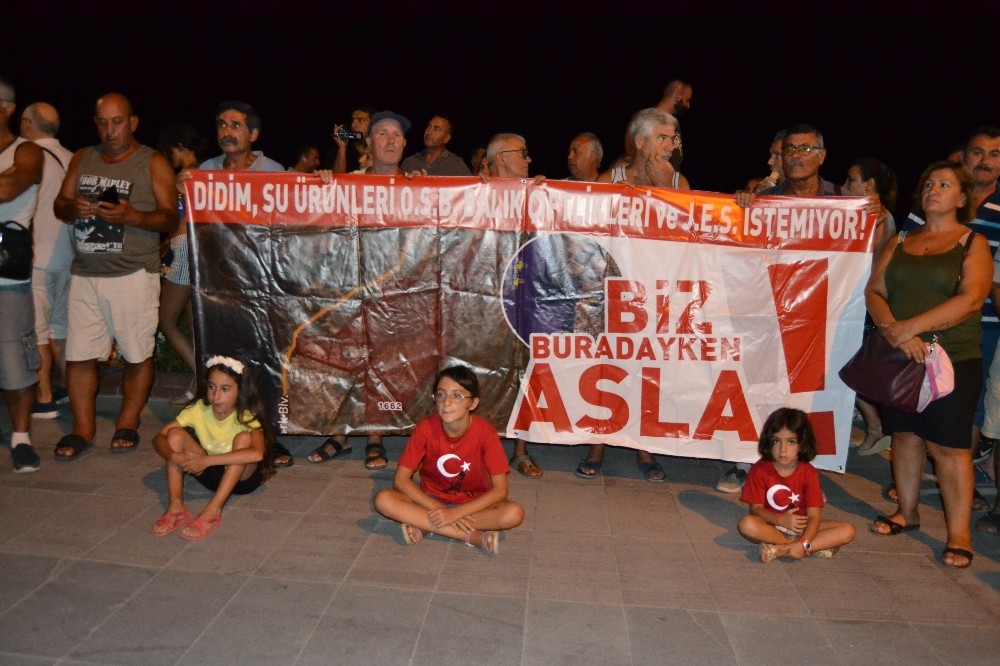 Didim’de balık çiftlikleri ve OSB’ye karşı imza kampanyası 