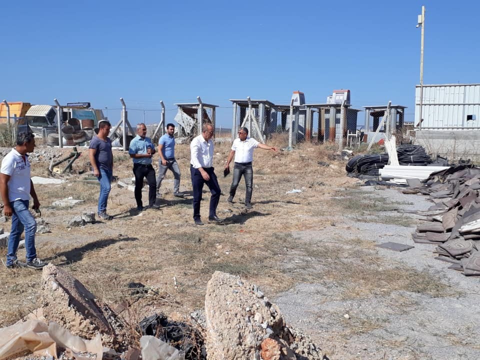Didim’de belediye beton santrali kuruluyor 