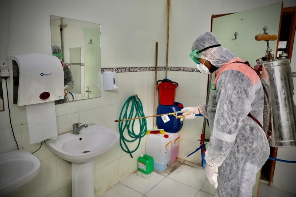 Didim’de dezenfekte çalışmaları devam ediyor 