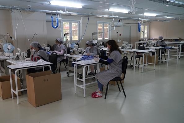 Didim’de ortak maske üretimi için adım atıldı 