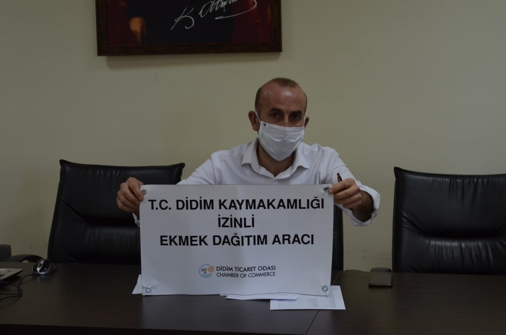 Didim’de sokağa çıkma yasağında vatandaş ekmeğe rahat ulaşacak 