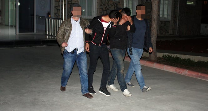 Didim’de tekne motoru hırsızları tutuklandı