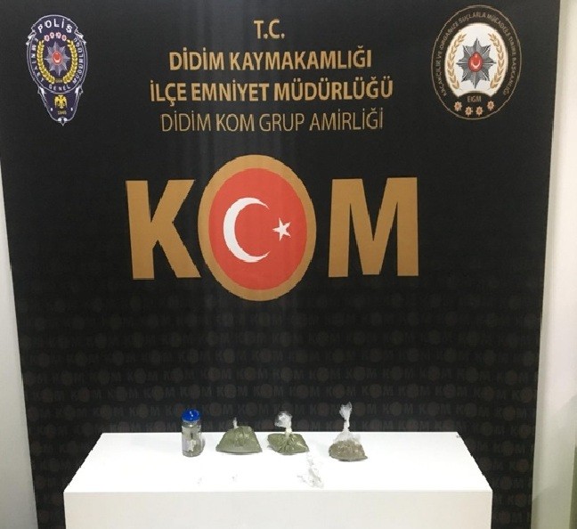 Didim’de uyuşturucu operasyonu 
