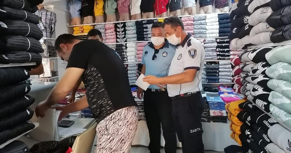 Didim’de zabıtalardan Korona virüs denetimi 