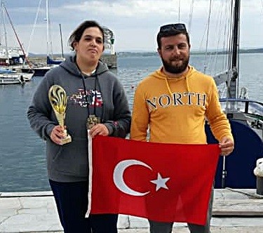 Didimli yelkencilerden bir ilk 