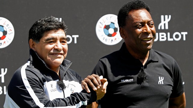 Diego Armando Maradona: Pele her zaman ikinci